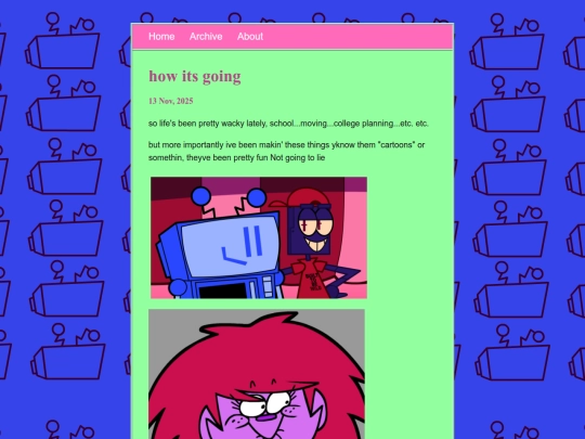 blog/posts/2025-11-13-how-its-going screenshot