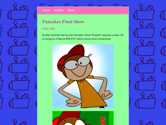 blog/posts/2025-12-07-Pancakes-Final-Show screenshot