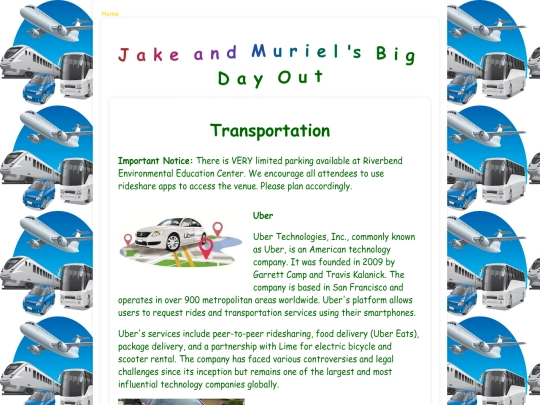 transportationpage screenshot