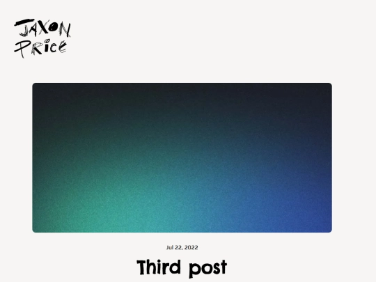 blog/third-post screenshot