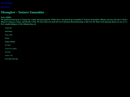 CDs_library/Moonglow screenshot