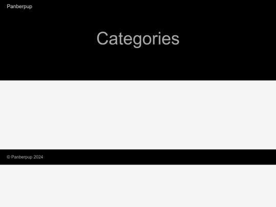 categories screenshot