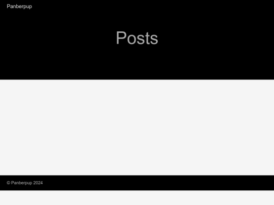 posts/page/1 screenshot