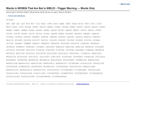word-lists/lexdiff-wow24-not-nwl23-words screenshot