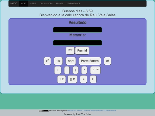 Modulo6jQueryUIInteracciónConUsuarioBootstrapDiseñoAdaptativo2/calculadora screenshot