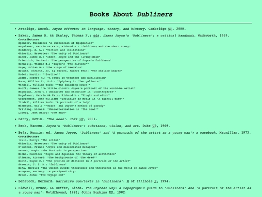 bibs/dubliners screenshot
