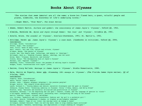 bibs/ulysses screenshot