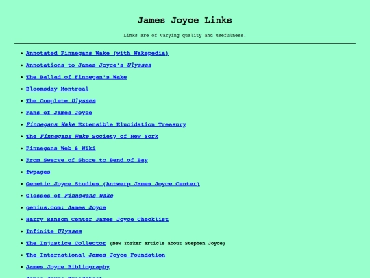 misc/joycelinks screenshot