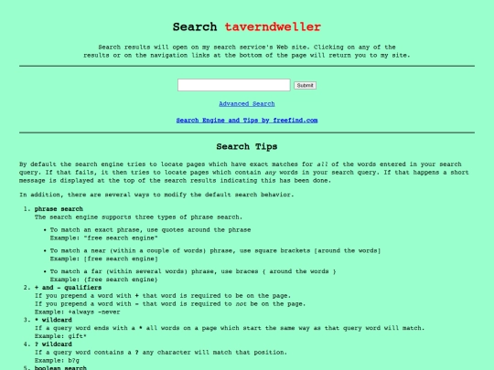 search/search screenshot