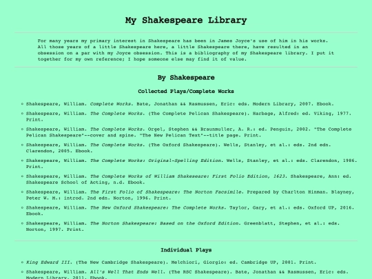 shakespeare screenshot