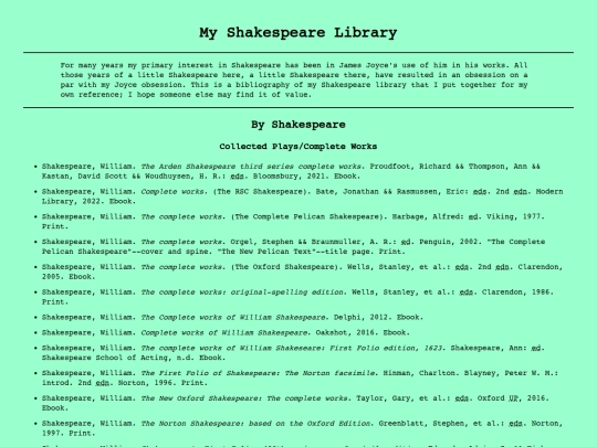 shakespeare/shakesbib screenshot
