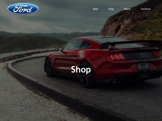Shop_Ford/indexShop screenshot