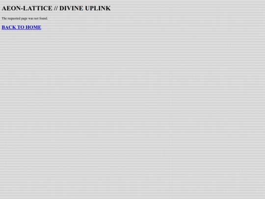 aeon-lattice screenshot