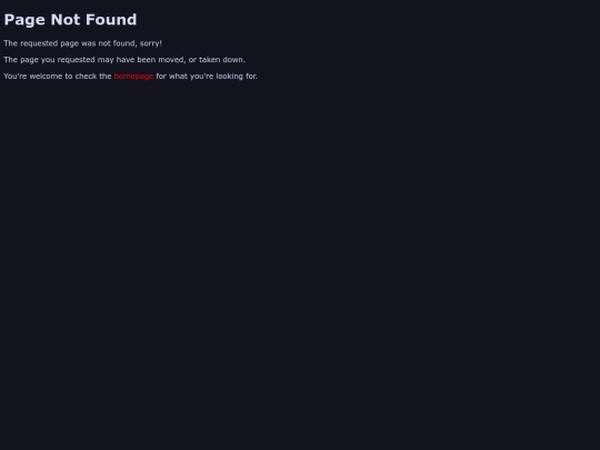 not_found screenshot