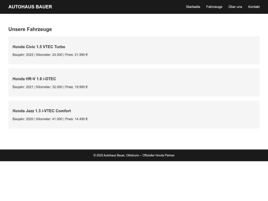 fahrzeuge screenshot