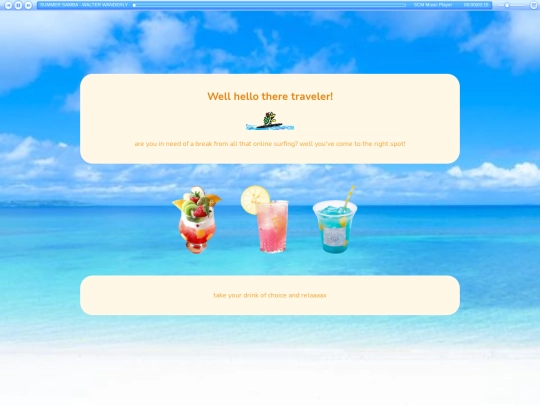 vacation screenshot
