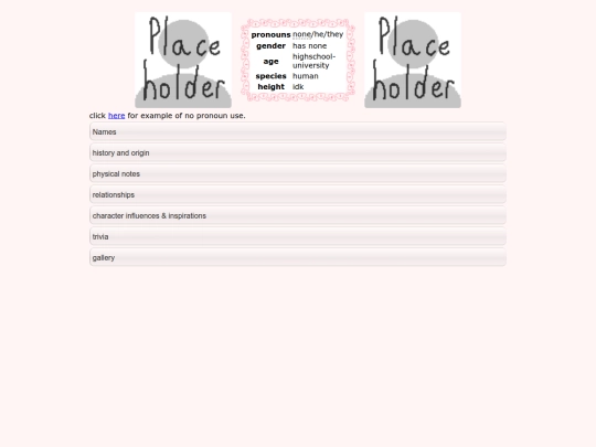 OCs/list/rgt/pre-apocalypse screenshot