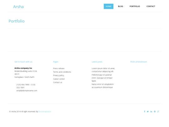 portfolio screenshot