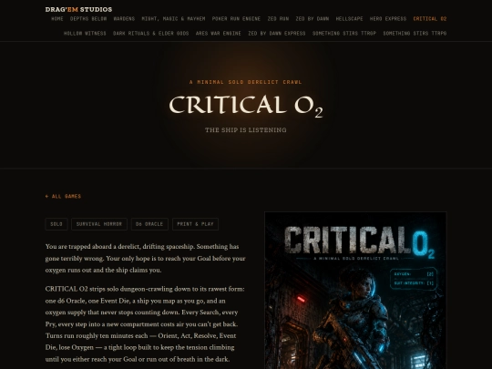critical-o2 screenshot