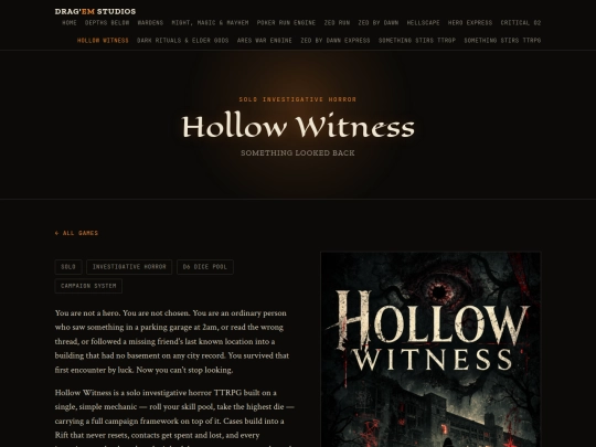 hollow-witness screenshot