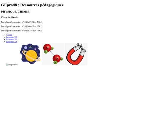 pagephyschimie screenshot