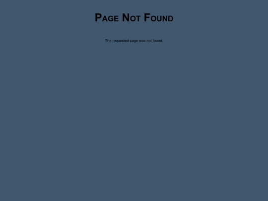 not_found screenshot