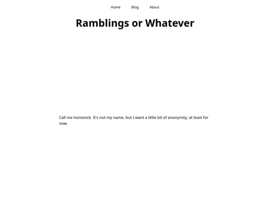 blog screenshot