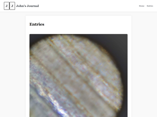 entries screenshot