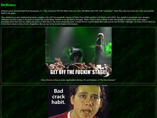 deftones screenshot