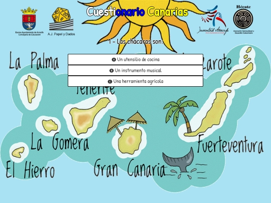 Cuestionario Canarias 18 preguntas screenshot
