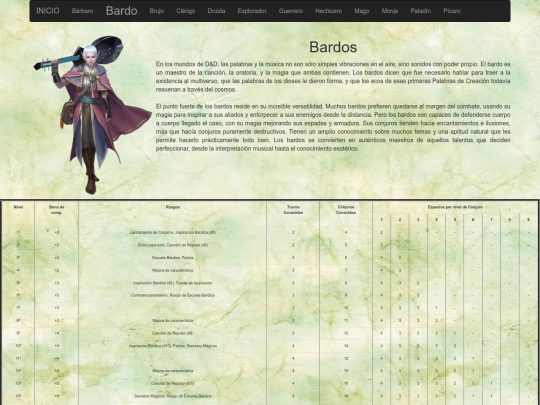 DyD5/Clases/Bardo screenshot