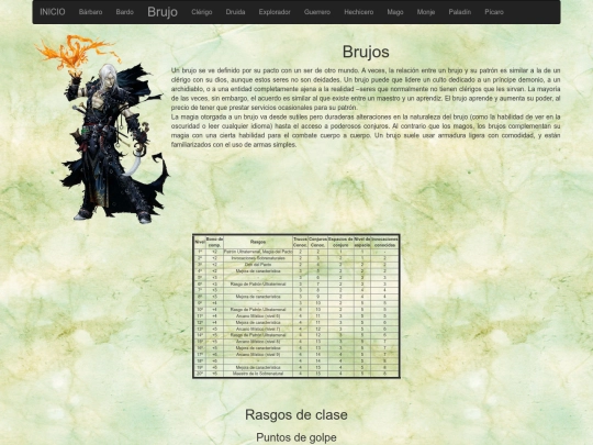 DyD5/Clases/Brujo screenshot