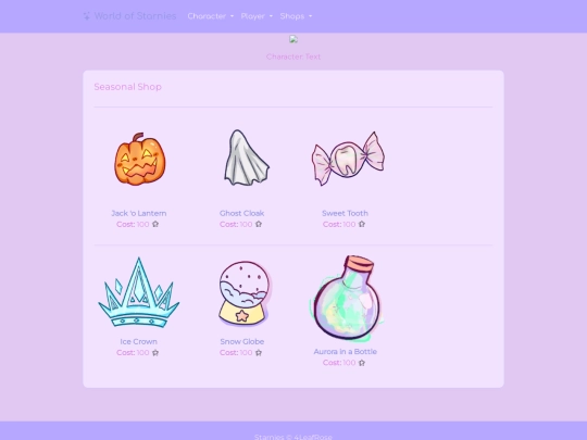 seasonalshop screenshot