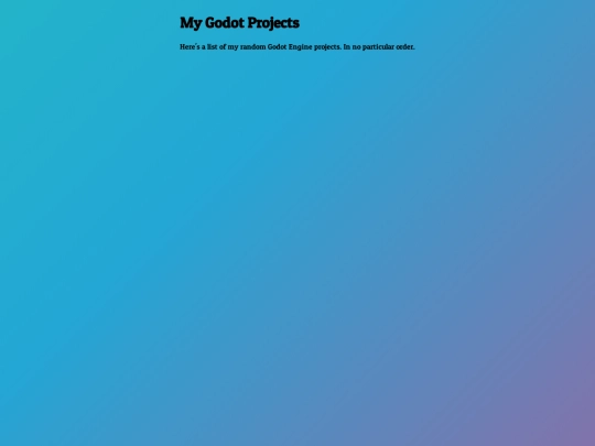 godot_projects screenshot