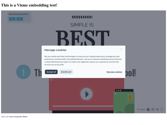 visme_test screenshot