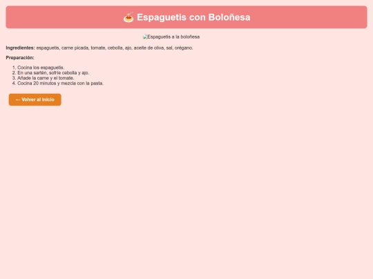 ACT1/receta1 screenshot