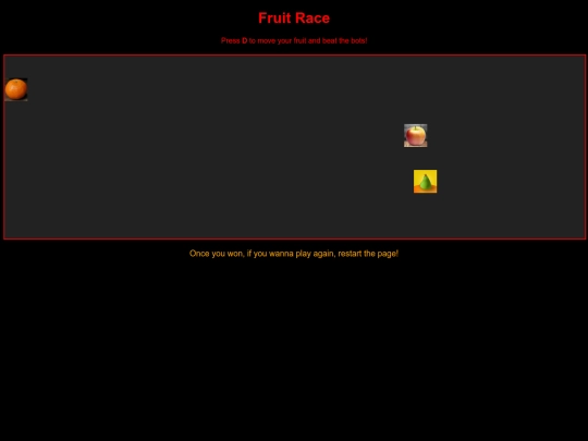 fruitrace screenshot