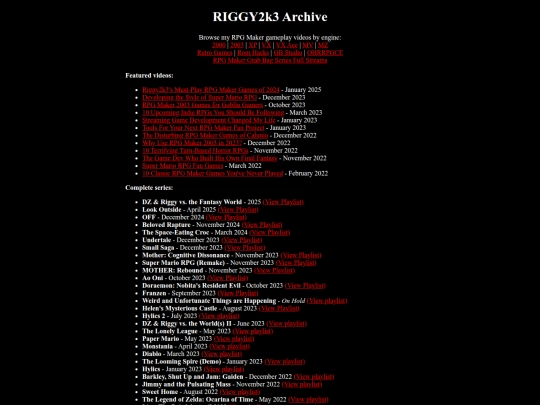archive screenshot