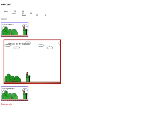 div screenshot