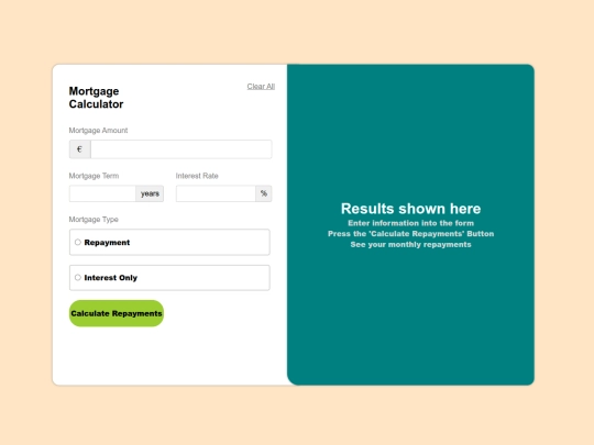 MortgageCalculator screenshot