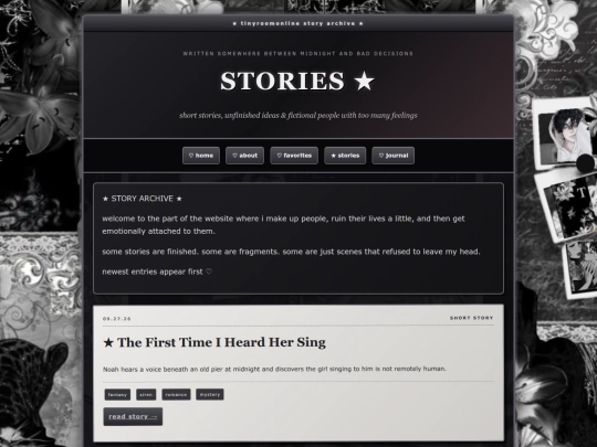 stories screenshot