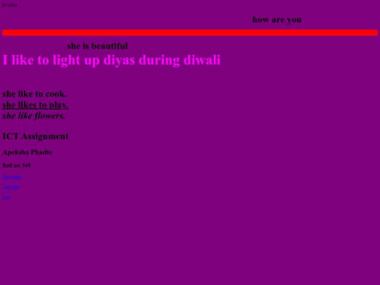 assignment1 screenshot