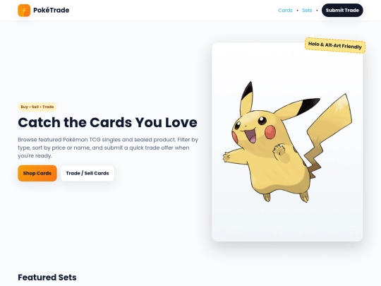 Poketrade screenshot