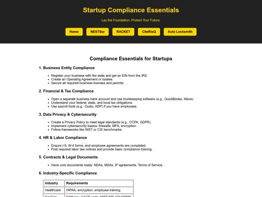 compliant screenshot