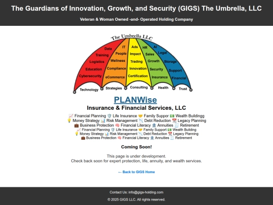 planwise-coming-soon screenshot