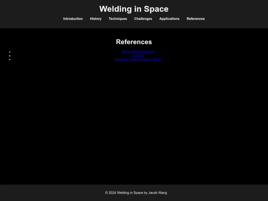 references screenshot