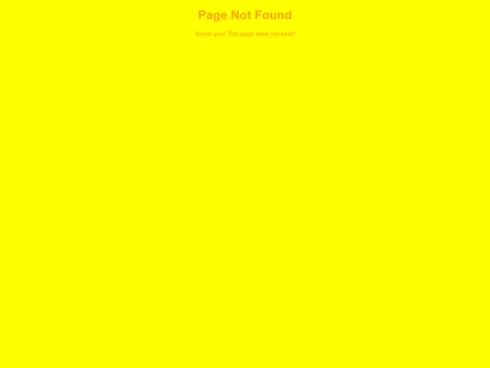 not_found screenshot
