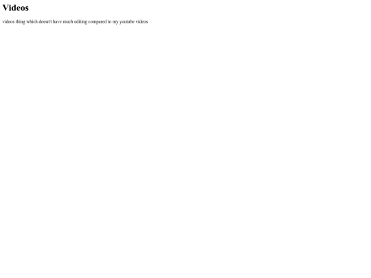 misc/videos screenshot