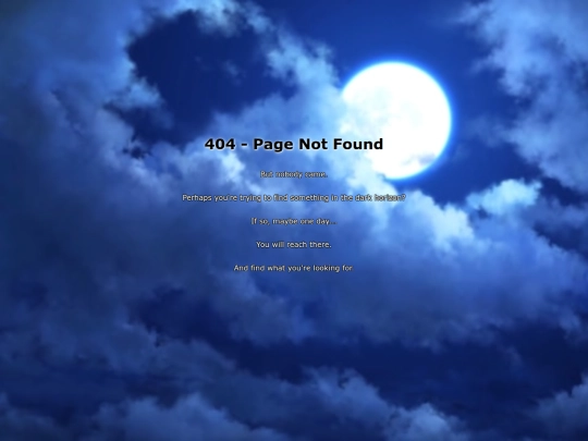 not_found screenshot