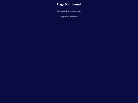 not_found screenshot